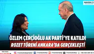 Özlem Çerçioğlu AK Parti’ye Katıldı Rozet Töreni Ankara’da Gerçekleşti