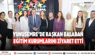 Yunusemre’de Başkan Balaban Eğitim Kurumlarını Ziyaret Etti