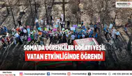 Soma’da öğrenciler doğayı Yeşil Vatan etkinliğinde öğrendi
