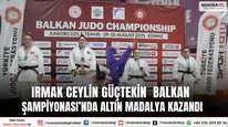 Irmak Ceylin Güçtekin Balkan Şampiyonası’nda Altın Madalya Kazandı
