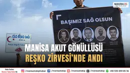 Manisa AKUT Gönüllüsü Reşko Zirvesi’nde Şehit Arkadaşlarını Andı