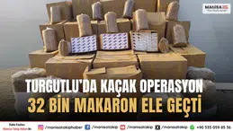 Turgutlu’da Kaçak Tütün Operasyonu: 32 Bin Boş Makaron Ele Geçirildi