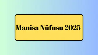 Manisa Nüfusu 2025