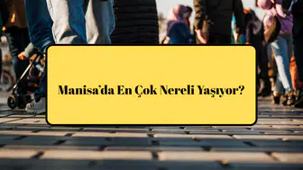 Manisa’da En Çok Nereli Yaşıyor?