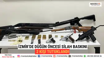 İzmir’de Düğün Öncesi Silah Baskını 2 Kişi Tutuklandı