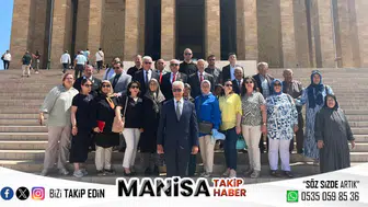 Manisa’dan Anıtkabir’e Duygusal Ziyaret Şehit Aileleri ve Gaziler Ata’nın Huzurunda