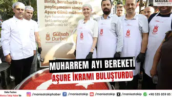 manisada Muharrem Ayı Bereketi Aşure İkramı Buluşturdu