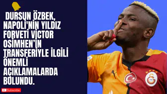 Galatasaray, Victor Osimhen İçin Transfer Sürecini Sürdürüyor: Başkan Özbek’ten Açıklamalar