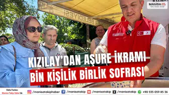 Kızılay’dan Aşure İkramı Bin Kişilik Birlik Sofrası