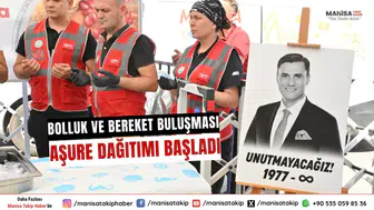 Bolluk ve Bereket Buluşması Aşure Dağıtımı Başladı