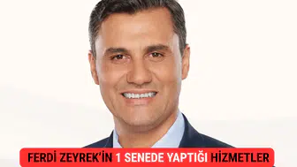 Manisa Büyükşehir Belediye Başkanı Ferdi Zeyrek’in 1senede yaptığı Hizmetler