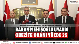 Sağlık Bakanı Memişoğlu: Obezite Oranı Yüzde 25’e Ulaştı