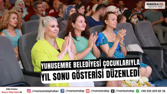 Yunusemre Belediyesi Çocuklarıyla Yıl Sonu Gösterisi Düzenledi