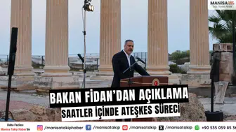 Bakan Fidan'dan Suriye açıklaması: 3-4 saat içinde ateşkes sürecine gireceğiz