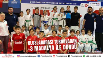 Yunusemreli Judocular Kocaeli’de Uluslararası Turnuvadan 3 Madalya İle Döndü