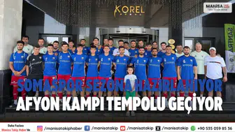 Somaspor sezona hazırlanıyor Afyon kampı tempolu geçiyor