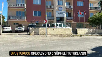 Demirci’de Uyuşturucu Operasyonu 6 Şüpheli Tutuklanarak Cezaevinde