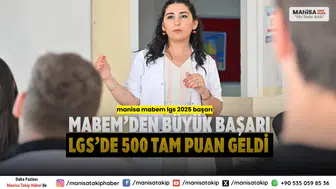 MABEM’den Büyük Başarı LGS’de 500 Tam Puan Geldi