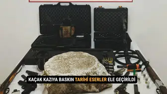 Söke’de Kaçak Kazıya Baskın Tarihi Eserler Ele Geçirildi