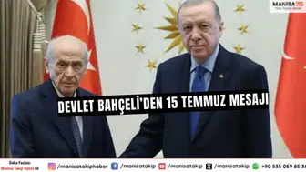 Devlet Bahçeli’den 15 Temmuz mesajı: "Tek yürek durmalıyız"