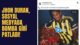 Fenerbahçe’nin Yeni Transferi Jhon Duran, Sosyal Medyada Bomba Gibi Patladı!