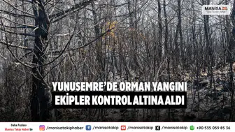 Manisa Yunusemre orman yangını kontrol altına alındı