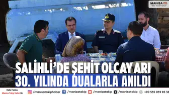 Salihli’de Şehit Olcay Arı 30. Yılında Dualarla Anıldı