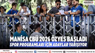Manisa CBÜ 2026 ÖZYES Başladı: Spor Programları İçin Adaylar Yarışıyor