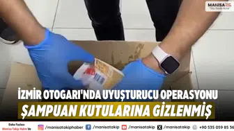 İzmir Otogarı'nda uyuşturucu operasyonu: Şampuan kutularına gizlenmiş