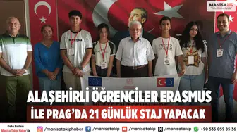 Alaşehirli Öğrenciler Erasmus+ ile Prag’da 21 Günlük Staj Yapacak