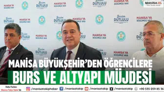 Manisa Büyükşehir’den öğrencilere burs ve altyapı müjdesi