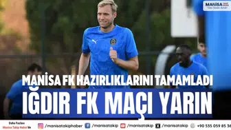 Manisa FK hazırlıklarını tamamladı Iğdır FK maçı yarın