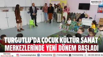 Turgutlu’da Çocuk Kültür Sanat Merkezlerinde yeni dönem başladı