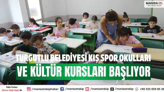 Turgutlu Belediyesi Kış Spor Okulları ve Kültür Kursları başlıyor