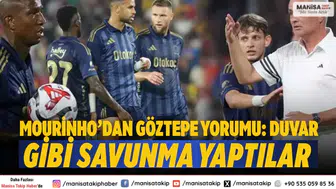 Mourinho’dan Göztepe yorumu: Duvar gibi savunma yaptılar