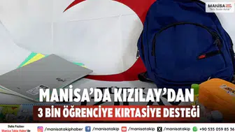 Manisa Kızılay’dan 3 Bin Öğrenciye Kırtasiye Desteği Kampanyası