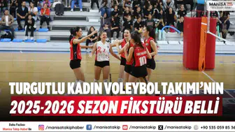 Turgutlu Kadın Voleybol Takımı’nın 2025-2026 sezon fikstürü belli