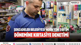 Şehzadeler Belediyesi’nden Yeni Eğitim Dönemine Kırtasiye Denetimi