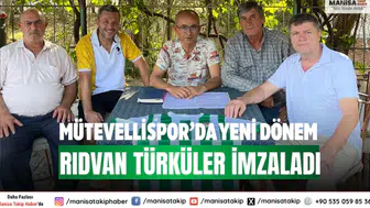 Mütevellispor’da Yeni Dönem Rıdvan Türküler İmzaladı