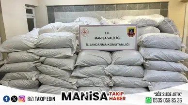 Manisa Ahmetli’de 7,9 Ton Kaçak Tütün Ele Geçirildi, 75 Bin TL’ye El Konuldu