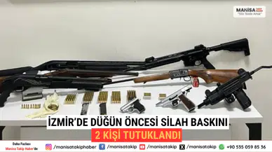 İzmir’de Düğün Öncesi Silah Baskını 2 Kişi Tutuklandı