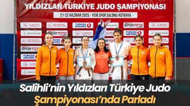 Salihli’nin Yıldızları Türkiye Judo Şampiyonası’nda Parladı