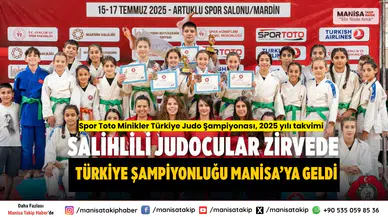 Salihlili Judocular Zirvede Türkiye Şampiyonluğu Manisa’ya Geldi