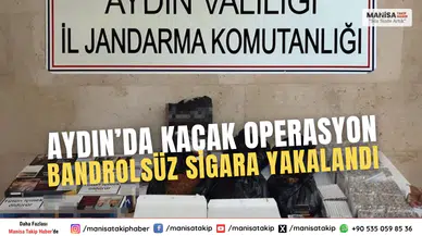 Aydın’da 3 bin 500 Bandrolsüz Sigara Ele Geçirildi