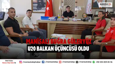 Manisalı Buğra Güleryüz U20 Balkan üçüncülüğünü kazandı