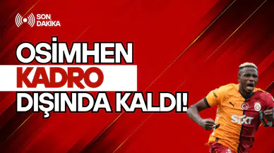Osimhen Kadro Dışında! Genç Takıma Gönderildi