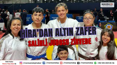 Hira’dan Altın Zafer Salihli Judosu Zirvede