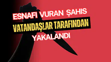 Esnafı Silahla Vuran Şahıs Kaçmaya Çalışırken Yakalandı