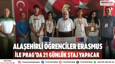 Alaşehirli Öğrenciler Erasmus+ ile Prag’da 21 Günlük Staj Yapacak