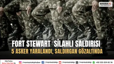 Fort Stewart Silahlı Saldırısı 5 Asker Yaralandı, Saldırgan Gözaltında